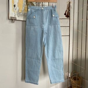 Ilana Kohn Hank Pant in lightest denim